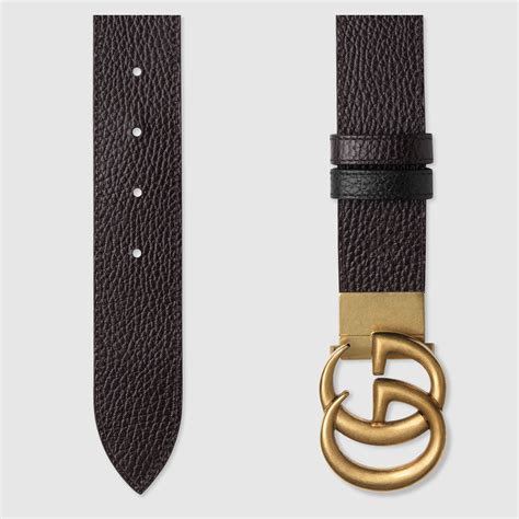 gucci reversible leather belt with double g buckle|gucci belt with tiger buckle.